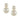 Jennifer Behr Iris pearl-detail earrings